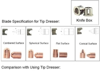 Customized Manual Tip Dresser Blade Holder For Cutter Resistance Welding Electrode Tip Dresser Accessory