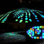 Colorful Glow In The Dark Garden Pebbles For Home Garden Decoration Luminous Stone