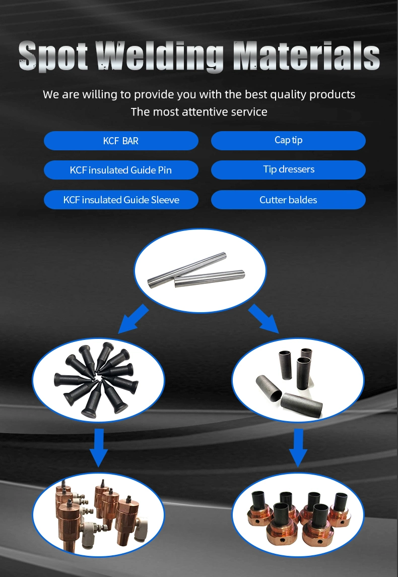 Nut Welding / Spot Welding Machine KCF / Si3n4 / Zro2 Guide Pin For Automobile Industry 0