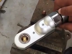 Pneumatic tip dresser working video