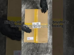 Single-sided lithium battery brushless electrode cap grinder unboxing
