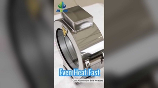 Cast Aluminum Belt Heaters: Fast, Even Heating