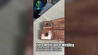 High-Density T2 Copper Braided Flexible Connector for Spot Welding