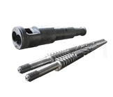 38CrMoALA Conical Twin Double Screw And Barrel For PP PVC ABS Extruder Screw