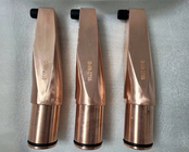 CUCRZR Material Electrodes Welding Gun Arm / Bent Shank For Spot Welding