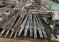High Output 100mm Screw And Barrel For Plastic Pipe Extrusion Machine