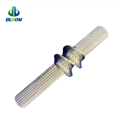 quality  Plastic Extruder Parts High Torque Screw Shaft For PEEK PVDF Production factory