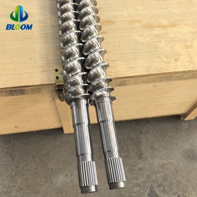 Quality  High Temperature Resistant Customizable Extruder Shaft with Nickel Chrome Tungsten Composite Liner for PEEK PVDF Production factory