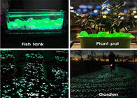Non Toxic Weather Resistant Resin Glow Stone For Outdoor Using