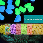 Colorful Glow In The Dark Garden Pebbles For Home Garden Decoration Luminous Stone