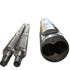 92/188 Twin Conical Screw And Barrel For PVC Extrusion