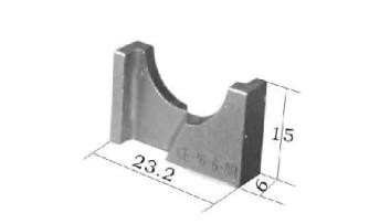 Pneumatic Tip Dresser Cutter Blade Size Of KE-6-120 For Spot Welding