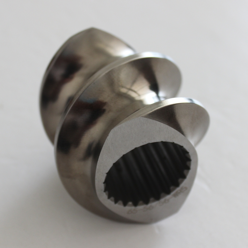 Spare Parts Screw Element For Twin Screw Extruder Anti Corrosion