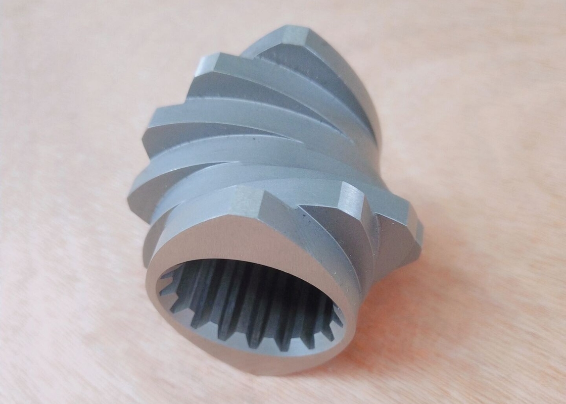 CNC Machined Screw Element For Twin Screw Extruder Leistritz Zse Series