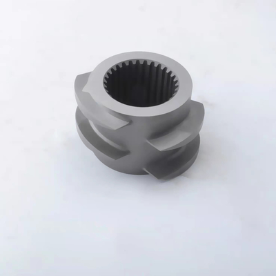 Buss Type Twin Screw Extruder Screw Elements Continuous Mixing And Melting