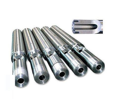 38CrMoAlA Twin And Single Conical Screw Barrel For Recycling Machine