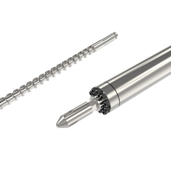Toshiba Ec50xs Ec75xs I1.5 Bimetallic Cylinder Screw With Tip Assembly