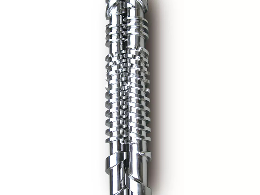 Nitrided Bimetallic Screw And Barrel For Extruder Machine