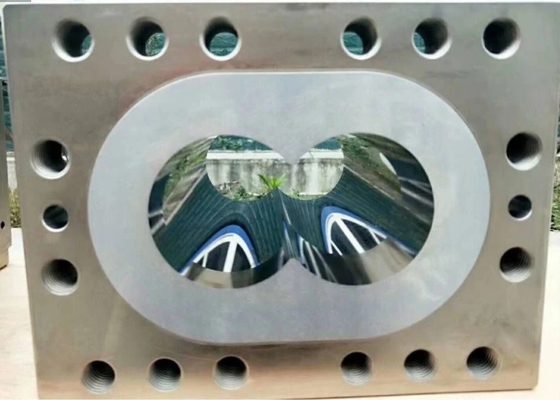Twin Screw Extruder Barrel For Food Extruder Machinery Spare Parts