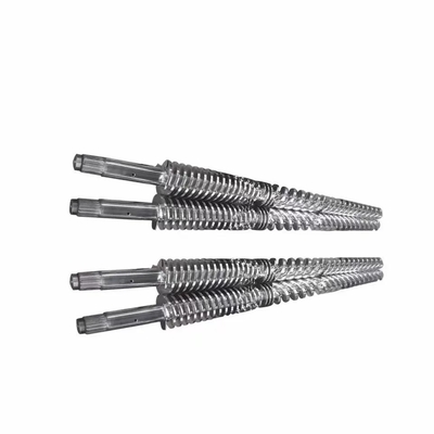 38CrMoAlA Nitrided 51 / 105 65 / 132 80 / 156 Twin Screw Barrel For Plastic Extruder