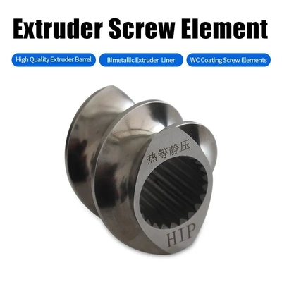 Twin Plastic Extruder Bimetallic Screw And Barrel For Extrusion