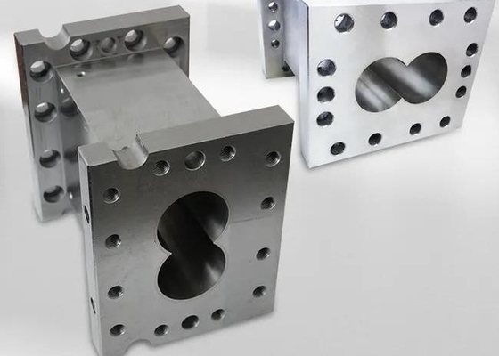 Full Intermeshing Bimetallic Screw And Barrel Hdpe Extruder Spare Parts