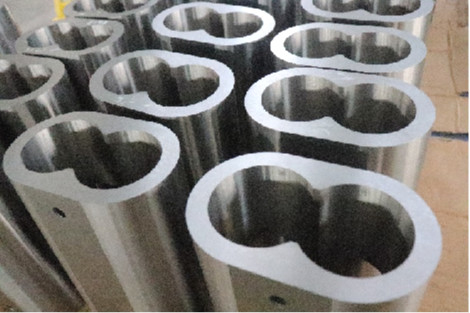 Twin Screw Extruder Bimetallic Sleeve Liner / Bushing Wear Resistance