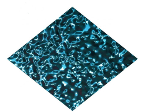 ASTM A240 New Pattern Ripple Decorative Stainless Steel Sheet Metal Plate