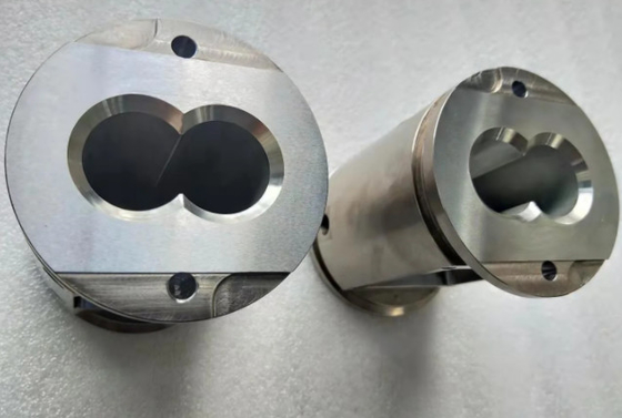 Twin Screw Extruder Barrel For Food Processing And Chemical Industry
