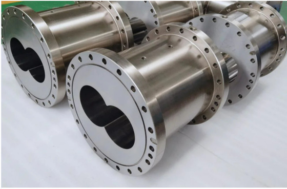 High Wear Resistance Screw Elements Spare Parts For Twin Screw Extruder
