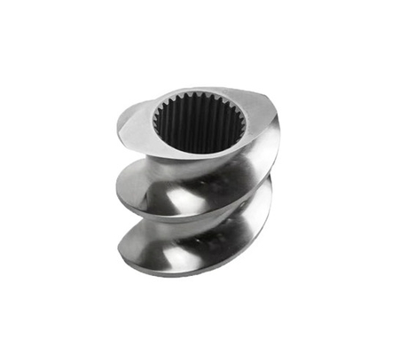Twin Screw Extruder Barrel Screw Element Screw Shaft High Strength Wear Resistant