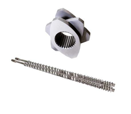 38crmoaia Material And Nitrided Treatment Surface Screw Element With Corrosion Resistant