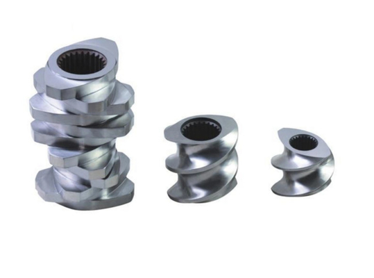 Bimetallic Extruder Screw Element for Wood Plastic Extruder for Twin Screw Extruder