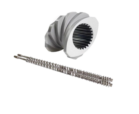 Bimetallic Extruder Screw Element for Wood Plastic Extruder for Twin Screw Extruder