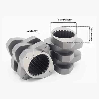 Extrusion Screw Elements And Barrel For Plastic Extruder Machine Parts