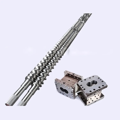 Extrusion Screw Elements And Barrel For Plastic Extruder Machine Parts