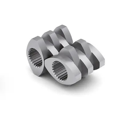 Wear Resistance Twin Extruder Screw Element Extruder Spare Parts
