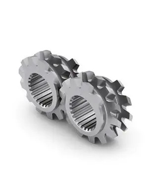 Wear Resistance Twin Extruder Screw Element Extruder Spare Parts
