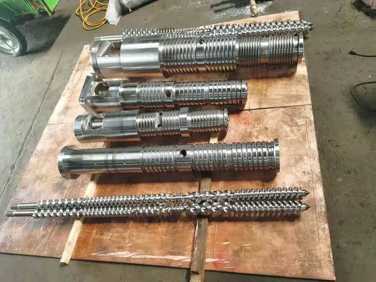 High Precision Machining Customized Single Extruder Screw Barrels For PP / PE