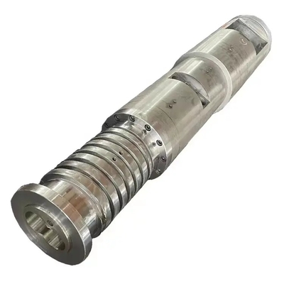 65 / 132 80 / 156 92 / 188 Conical Twin Screw Barrel Bimetallic Or Nitrided Treatment