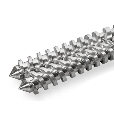 PVC UPVC Pipe Extruder Double Screw Barrel High Output For Pvc Machinery Parts