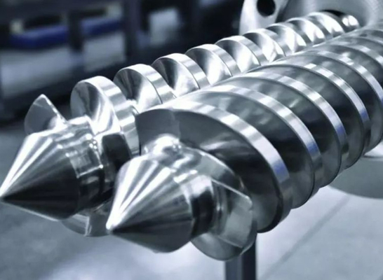 Bimetallic Parallel Twin Screw And Barrel For Plastic Extruder