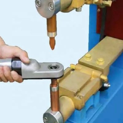 Polishing Spot Welding Electrode Tip Dresser With Cutter And Holder Manual / Handheld Pneumatic