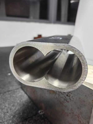 Bimetallic Nickel Chrome Tungsten Composite Sleeve / Insert  For Extruders Corrosion Resistant
