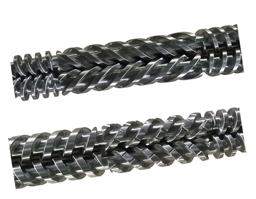 Plastic Extruder Nitrided Screw Barrel / Nitrided Twin Screw Barrel