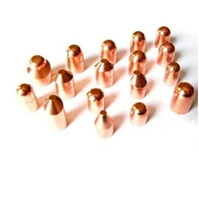 Resistance Welding Copper Electrodes Cap Tips For Spot Welding Gun Consumable