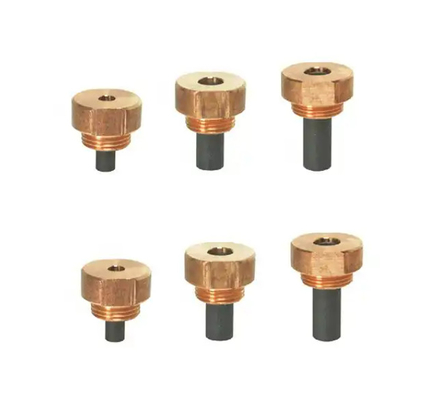 KCF Sleeve Bolt For Stud Welding Electrodes Custom Size / Design CuCrZr For Carbon Steel Sheet