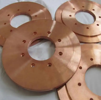 Copper Alloy Resistance Electrode Seam Welding Wheel Disc Shape Seam Welder Parts
