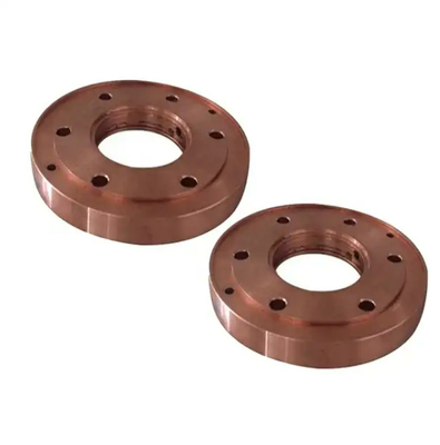 Electrode Copper Seam Welding Wheel Custom CuCrZr Seam Welding Wear Parts For Resistance