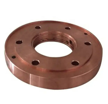 Electrode Copper Seam Welding Wheel Custom CuCrZr Seam Welding Wear Parts For Resistance